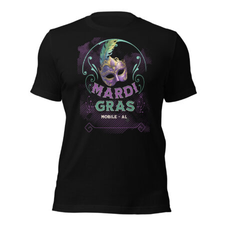 Mardi Gras 2025 Mobile Holidays Graphic T-Shirt
