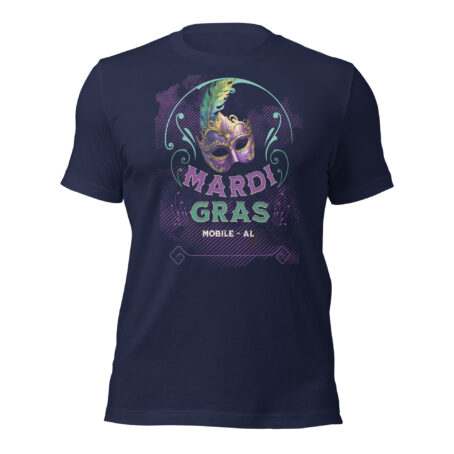 Mardi Gras 2025 Mobile Holidays Graphic T-Shirt
