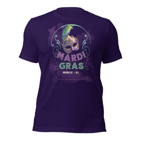 Mardi Gras 2025 Mobile Holidays Graphic T-Shirt