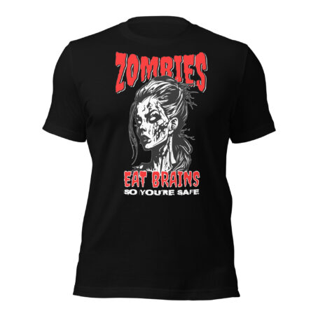 Zombies Eat Brains Unisex t-shirt