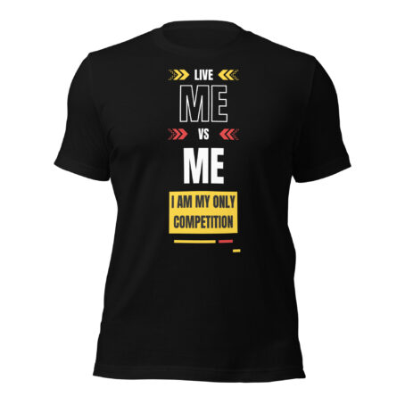 Me vs Me Unisex t-shirt